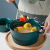 Soup pot ceramic soup salad bowl baking tray tableware