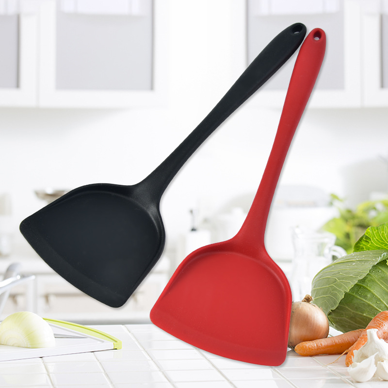 food grade kitchen non stick kitchen utensil silicone spatula cooking fried shovel