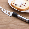 Multi-purpose cheese knife new stainless steel double-pointed cheese knife cream spatula