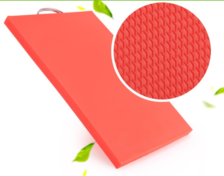 Square PE Plastic Cutting Board Chopping Block Used For Kitchens