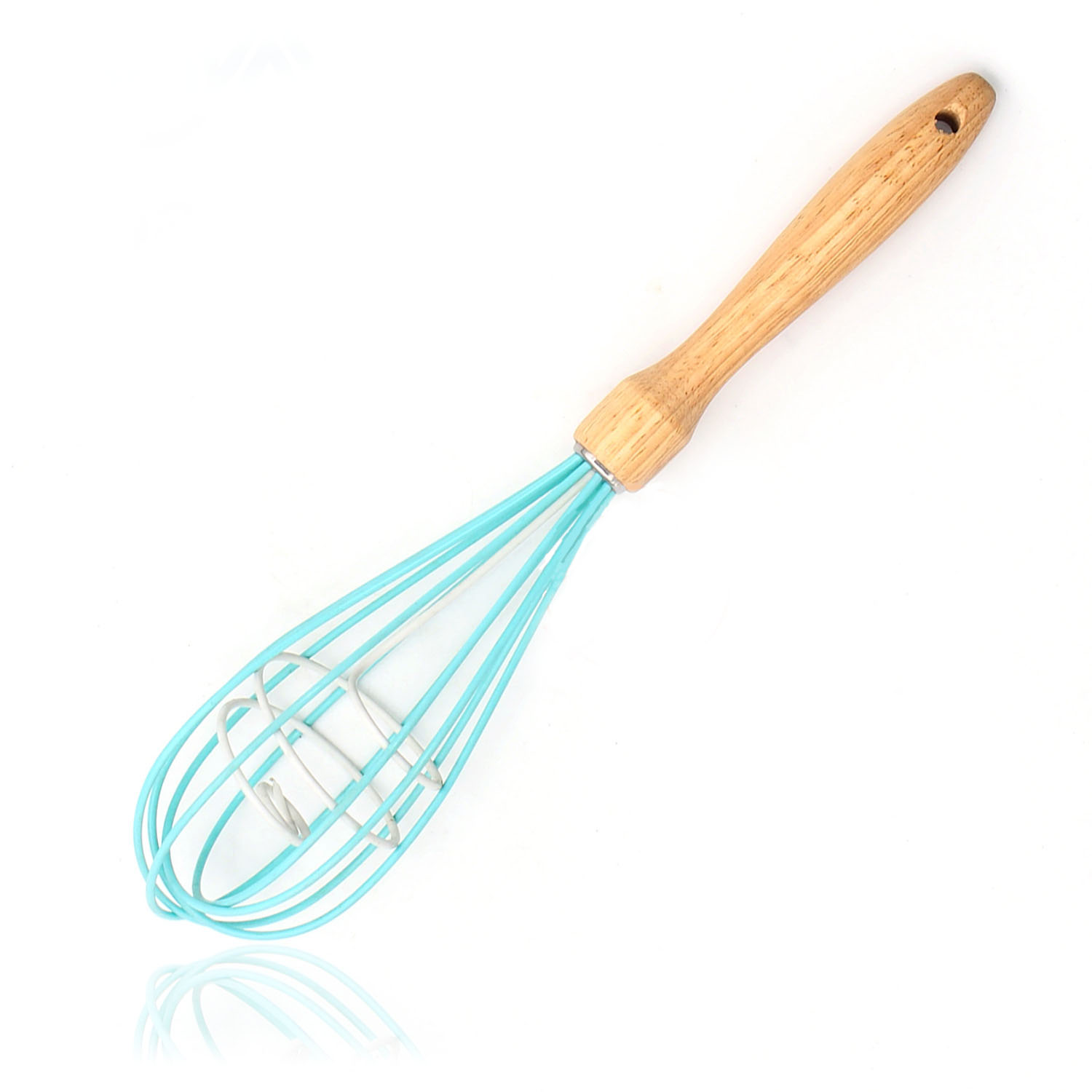 Stainless steel silicone tube egg beater kitchen manual egg wire whisk