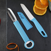 Kitchen stainless steel apple pineapple potato peeler fruit knife vegetable carving knife with plastic handle