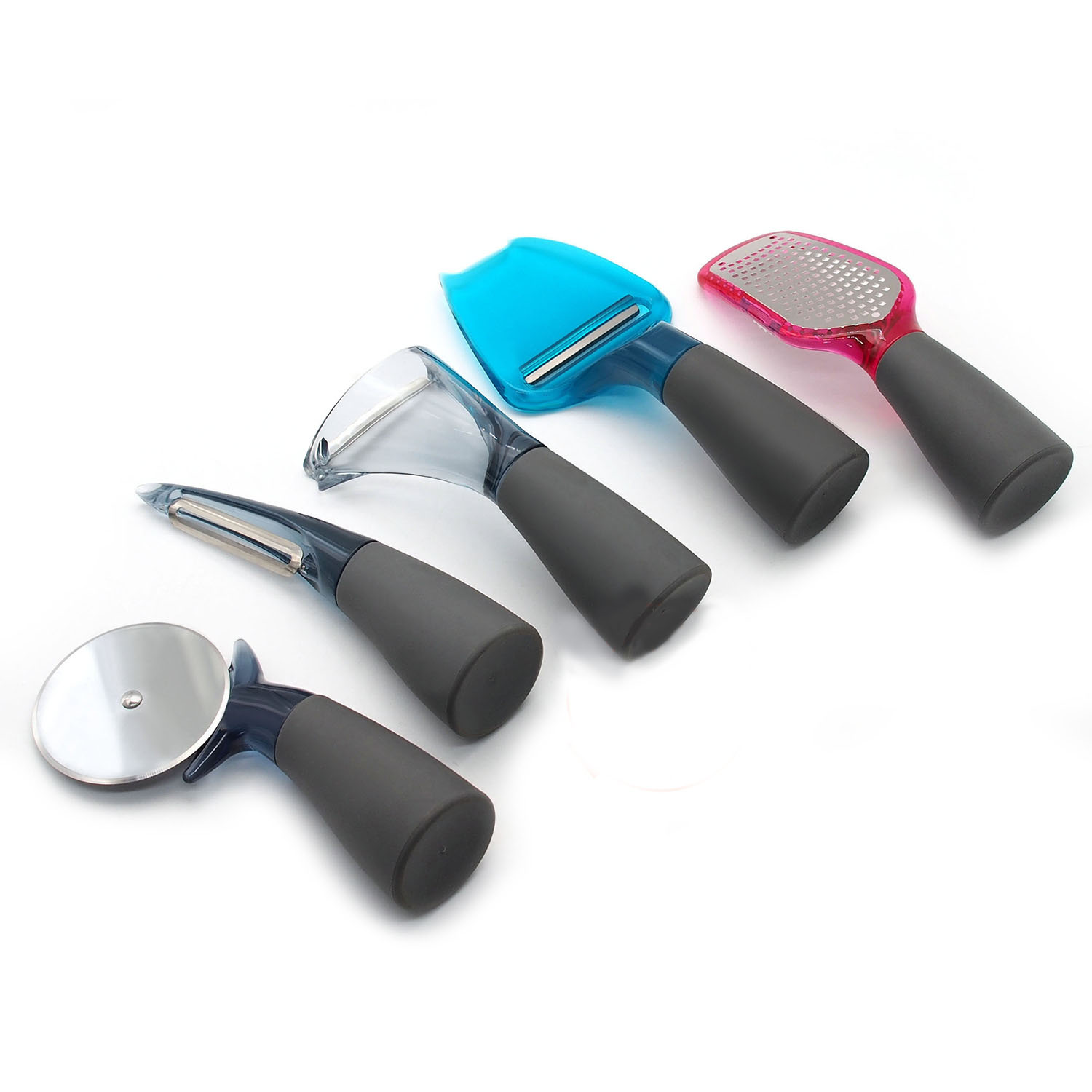 5 pcs kitchen gadget set stainless steel utensils kitchen gadgets with pp handles