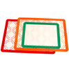  heat-resistance fiberglass non-stick food grade silicone baking mat with logo printing