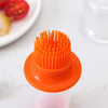 Press type silicone cooking brush