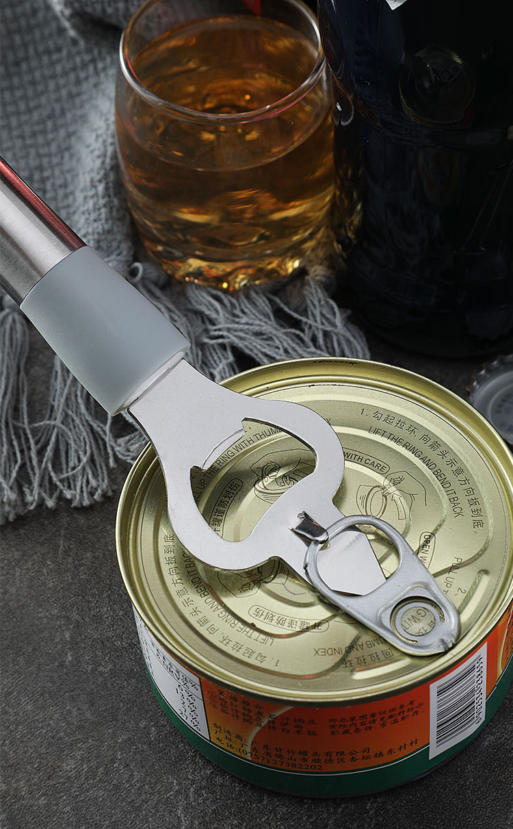 2 in 1 Factory cheap stainless steel beer bottle opener can opener