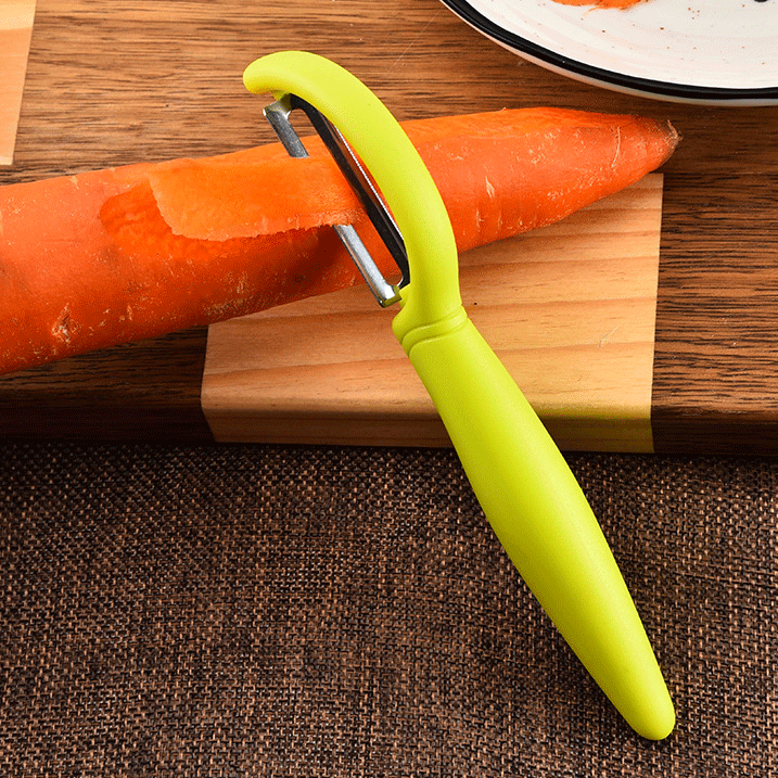 Stainless steel plastic handle melon planer peeler fruit scraper kitchen gadget