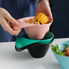 Ceramic irregular soup bowls fruit bowls tableware