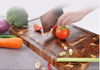 Best Organic Bamboo Cutting Board with Juice Groove for Meat Cheese and Vegetables
