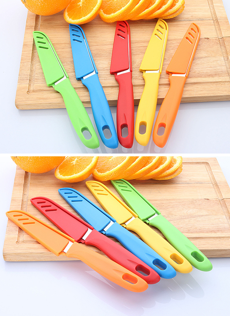 Stainless Steel Multifunctional Vegetable Cutter Peeling Fruit Kitchen Knife for Home Use