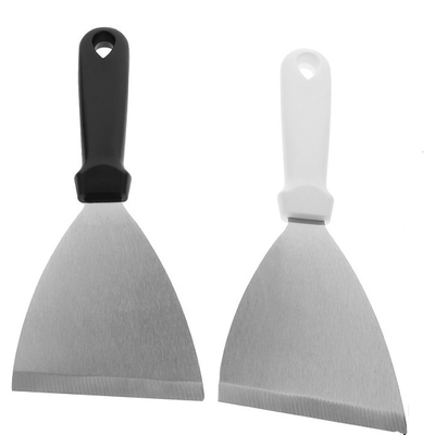 Stainless Steel Shovel Tool Baking Tools Home Kitchen Cake Grill Scraper for Teppanyaki Steak Pizza Raw Frying Shovel Hand 